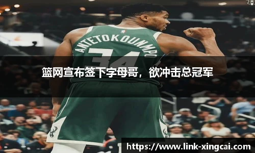 篮网宣布签下字母哥，欲冲击总冠军